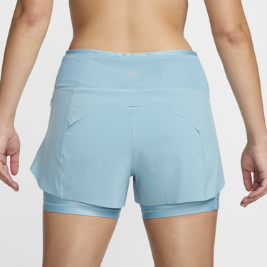 Šortky Nike 8cm Dri-FIT Swift 2 v 1 Modrá | DX1029-464, 1