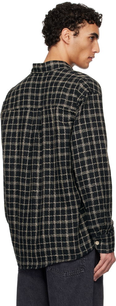 Košeľa OUR LEGACY Our Legacy Above Grid Check Shirt Čierna | M2252ABF, 2