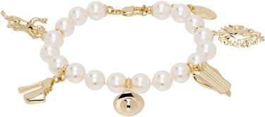 Náramok Vivienne Westwood Pearl Bracelet Metalická | 6103008D-02R107-, 0