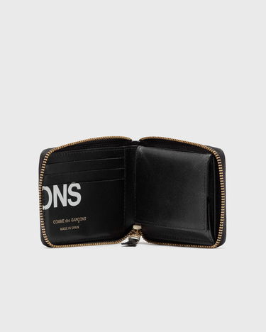 Peňaženka Comme des Garçons Comme des Garcons Wallet with Huge Logo Print Čierna | SA7100HL-1, 2