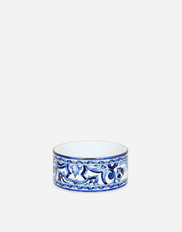 Home decor Dolce & Gabbana Ornate Floral Pattern Porcelain Decorative Box Modrá | TCC200TCAMTUB008, 2