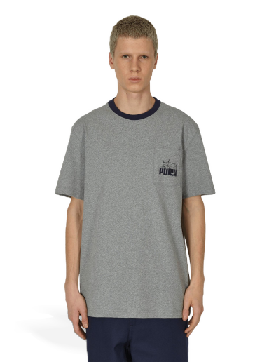 Tričko Puma Noah x Pocket T-Shirt Šedá | 623866-03