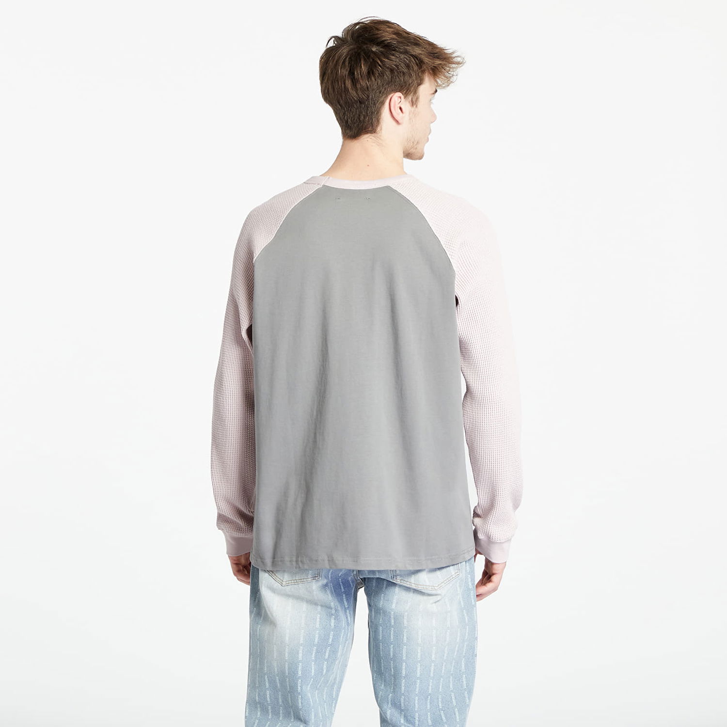 Tričko Pleasures Intercourse Raglan T-shirt Šedá | P23W023 GREY, 1
