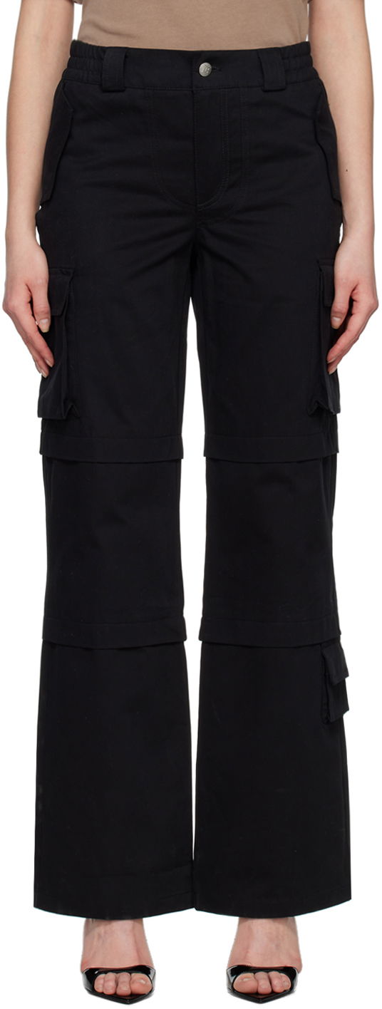 Cargo nohavice MISBHV Work Utility Cotton Cargo Pants Čierna | 3121W309, 0