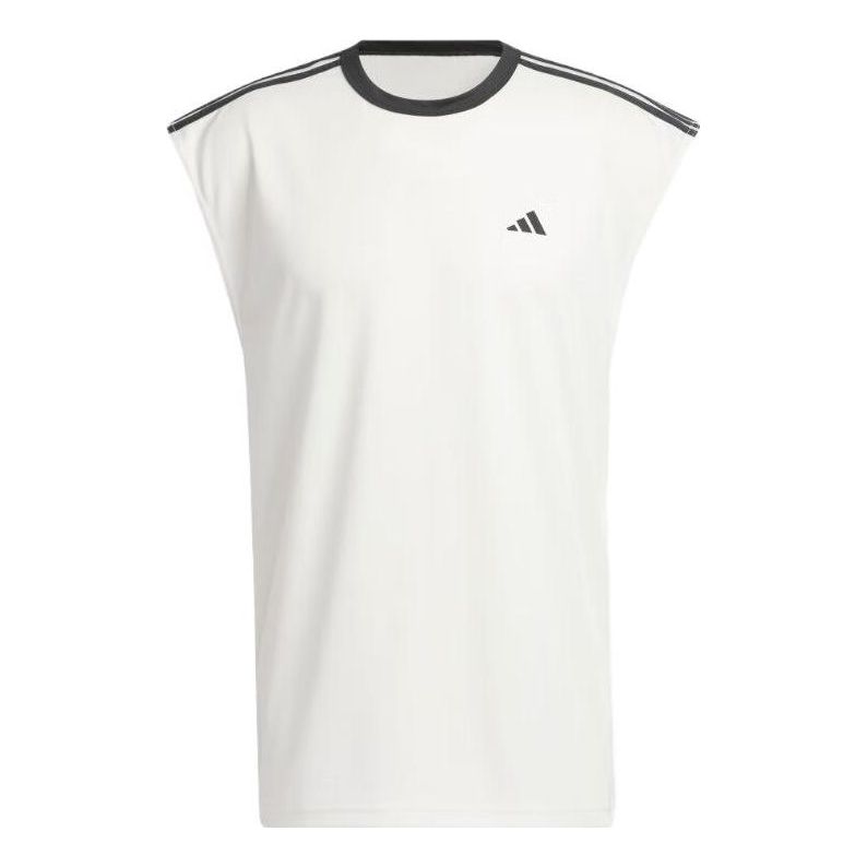 Tielko adidas Originals All World Basketball Sleeveless T-Shirt Biela | IL2293, 0