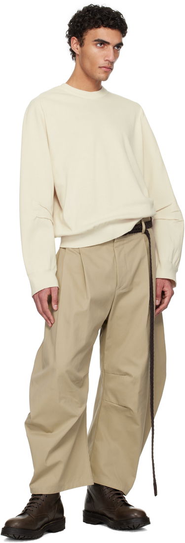 Nohavice HED MAYNER Hed Mayner Curved Trousers Béžová | HMMA30020A-HA155, 3