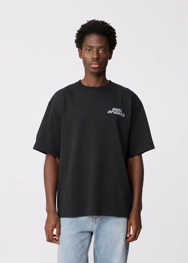 Tričko AXEL ARIGATO Soren Graphic T-Shirt Čierna | A3870002, 7