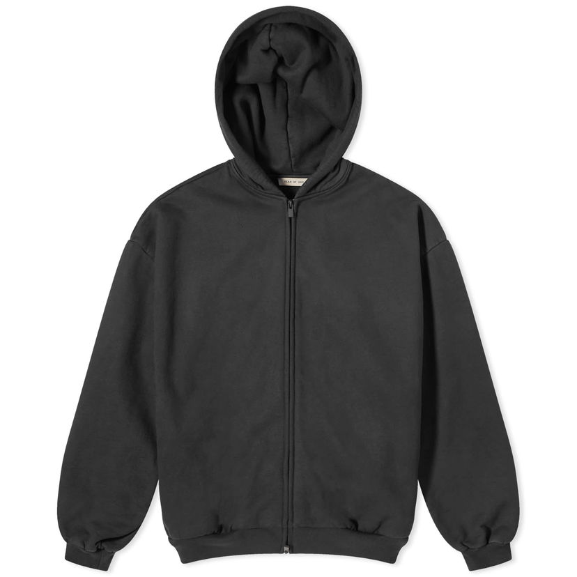 Mikina Fear of God 8th Full Zip Hoodie Čierna | FG850-095FLC-001