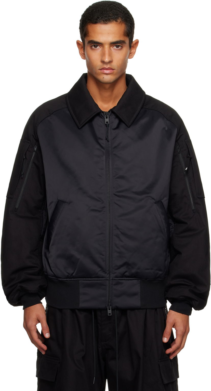 Bomber bunda Y-3 Y-3 UT Twill Bomber Jacket Čierna | JY4554