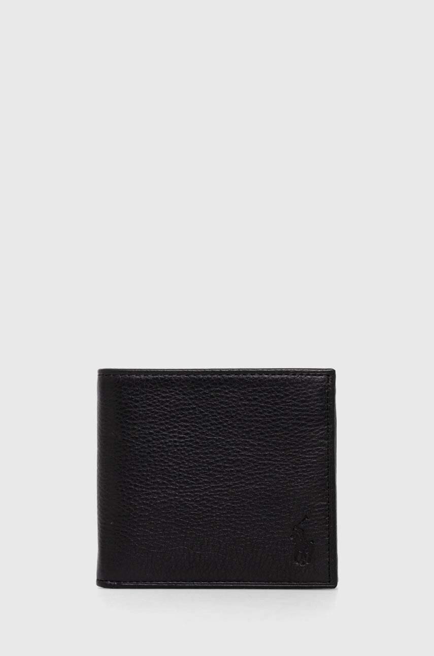 Peňaženka Polo by Ralph Lauren Polo Leather Wallet Čierna | 405914235, 0