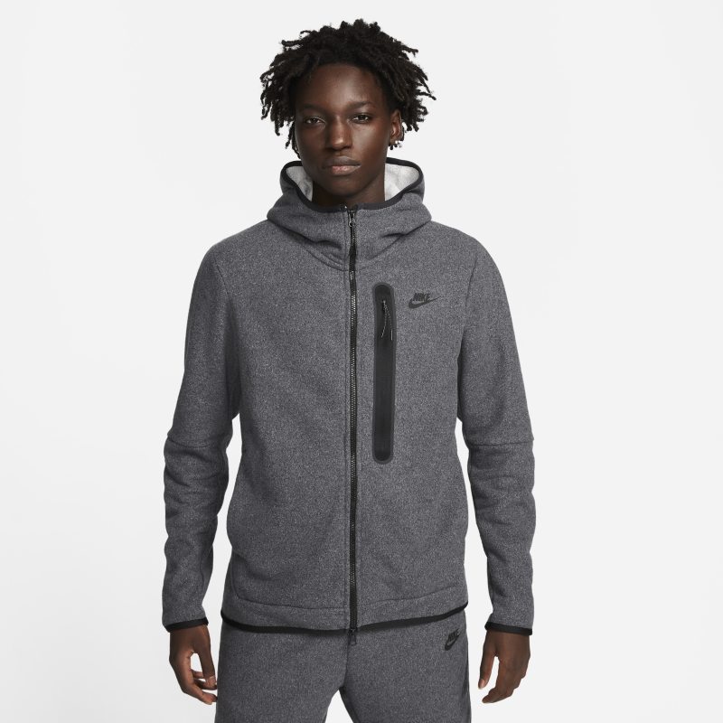 Mikina Nike Sportswear Tech Fleece Full-zip Winterized Hoodie Čierna | DQ4801-010, 0
