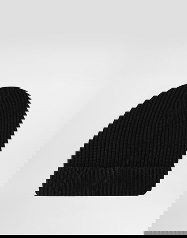 Kulicha Dolce & Gabbana Ribbed Wool and Cashmere Hat Onesize Čierna | FXL68TJFMU9N0000, 0