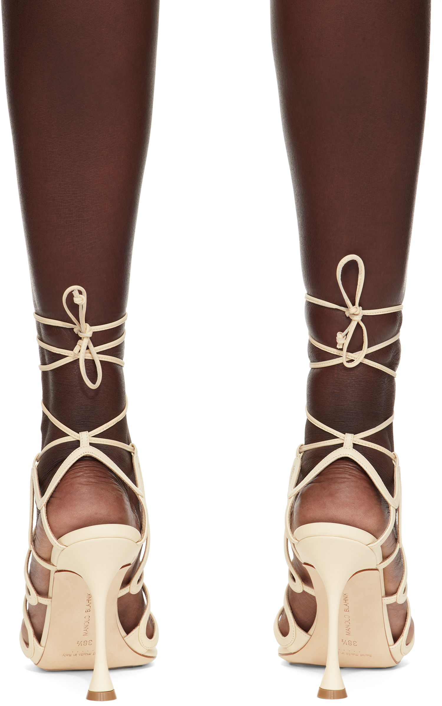 Doplnky Manolo Blahnik Manolo Blahnik Fawda Heeled Sandals Béžová | 125-2839, 1