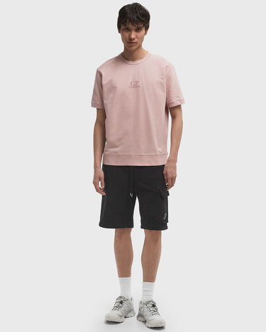 Mikina C.P. Company C.P. Company Short Sleeve Fleece Sweatshirt Ružová | 18CMSS159A002246G-520, 2
