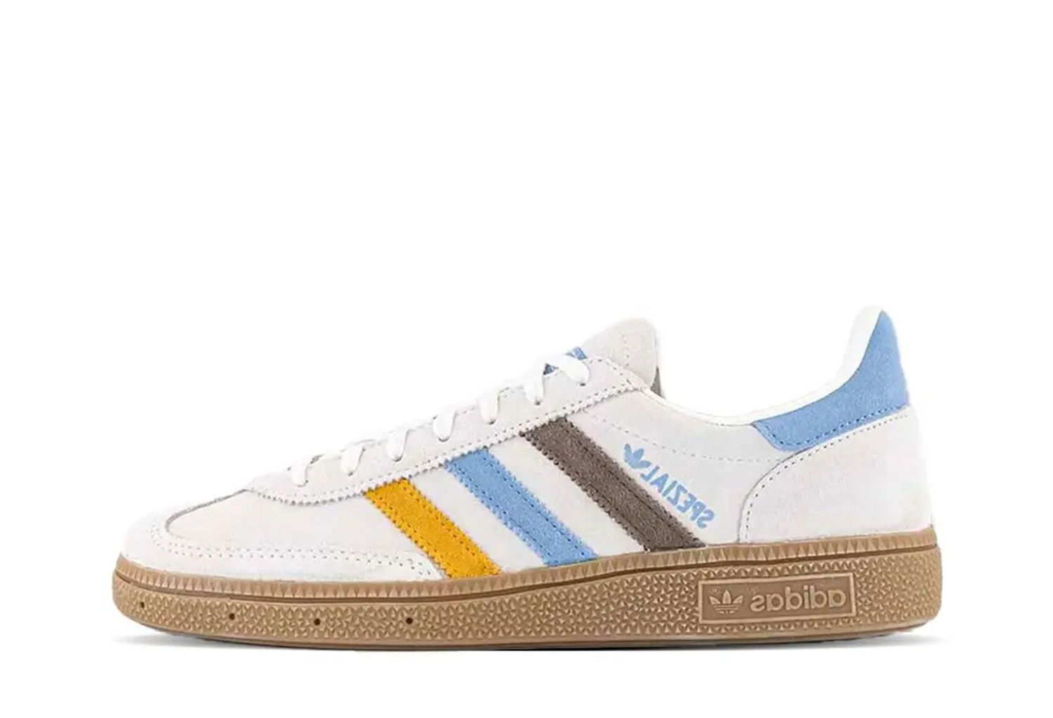 Tenisky a topánky adidas Originals Handball Spezial Light Blue Earth Strata W Biela | IG1975, 1