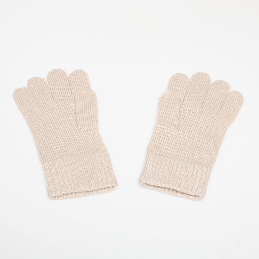 Rukavice CALVIN KLEIN Calvin Klein Patch Wool Knitted Gloves Béžová | LV14D8031G RMU