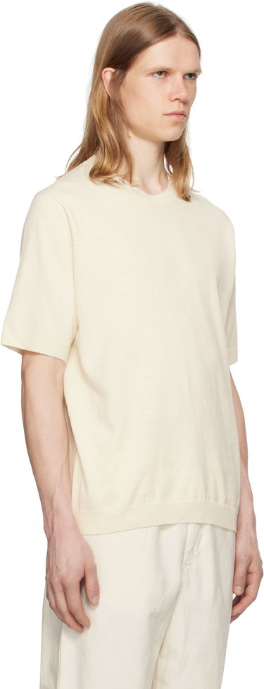 Tričko NORSE PROJECTS Norse Projects Rhys Cotton Linen T-Shirt Biela | N45-0600, 1