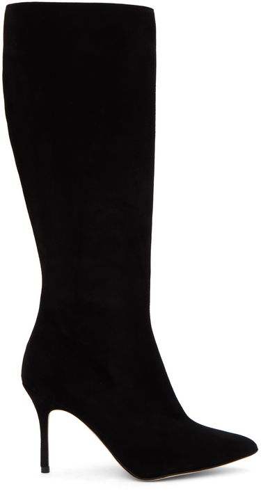 Oblečenie Manolo Blahnik Manolo Blahnik Oculara Suede Tall Boots Čierna | 322-2404-0003, 0