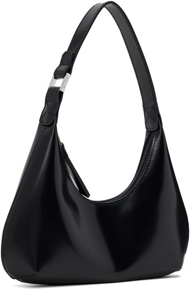 Kabelka BY FAR Leather Shoulder Bag Čierna | 20PFBASBLWSMA, 1