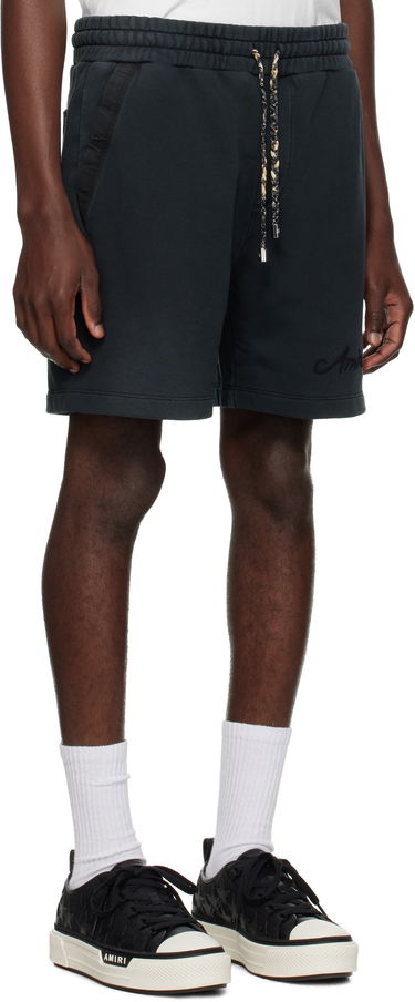 Šortky AMIRI AMIRI Bleach Bandana Shorts Čierna | AMJYSH1044, 1