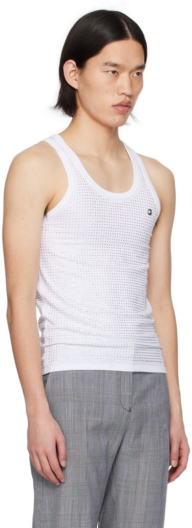 Tielko Coperni Coperni Appliqué Tank Top Biela | COPJS12855MEN, 1