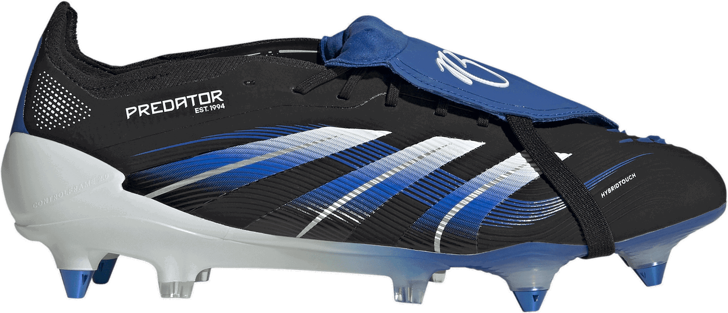 Tenisky a topánky adidas Performance Predator Elite Fold-Over Tongue SG Čierna | jr1744, 0