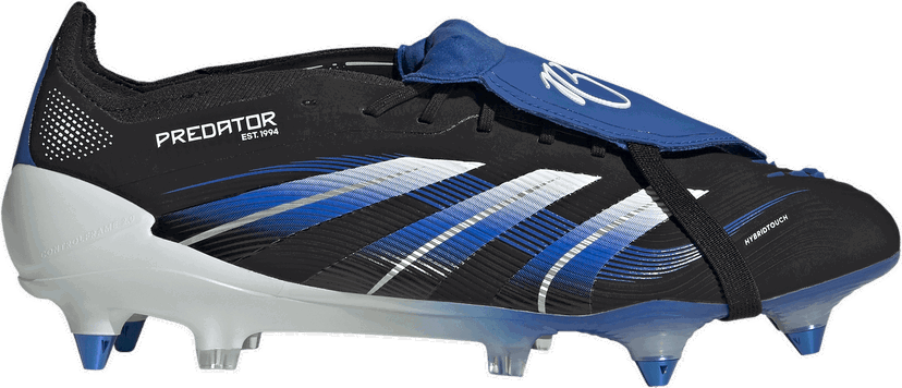 Tenisky a topánky adidas Performance Predator Elite Fold-Over Tongue SG Čierna | jr1744