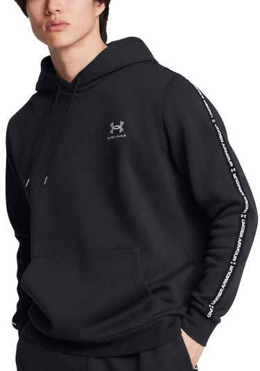 Mikina Under Armour UA Icon Fleece HD Taping Hoodie Čierna | 1389356-001, 0