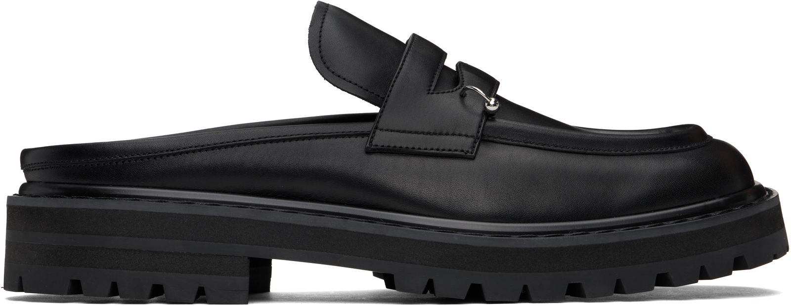 Leather Piercing 2.0 Chunky Slip-on Loafers