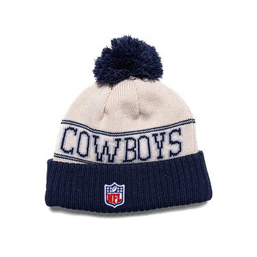 Kulicha New Era NFL Historic Knit 23 Dallas Cowboys Retro One Size Béžová | 60407260, 1