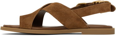Doplnky rag & bone rag & bone Gia Suede Crossover Sandals Hnedá | WFF25SF1004SU04, 2