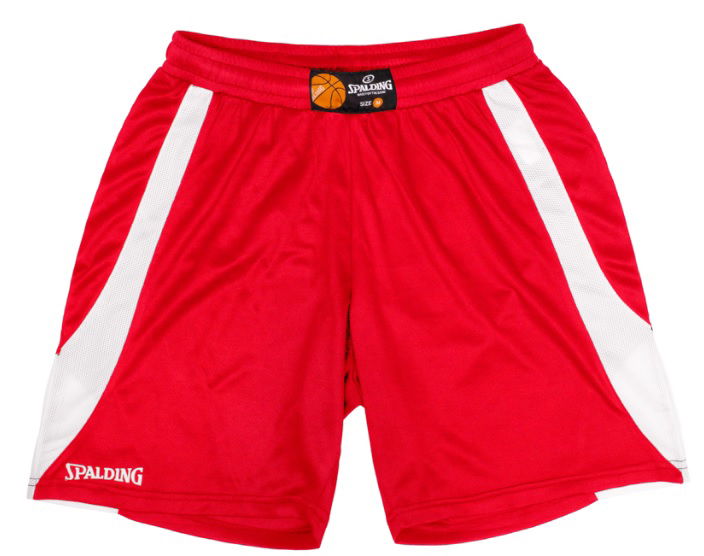 Šortky Spalding Jam Shorts Červená | 40221005-redwhite, 0