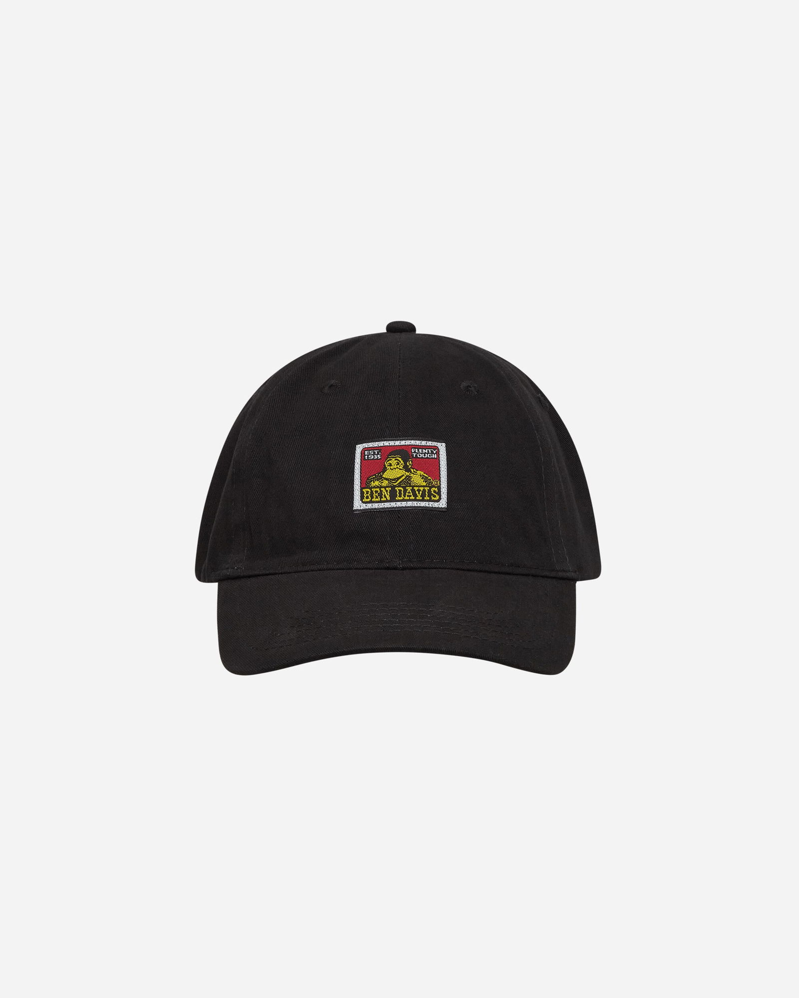 Cotton Twill Baseball Cap Black