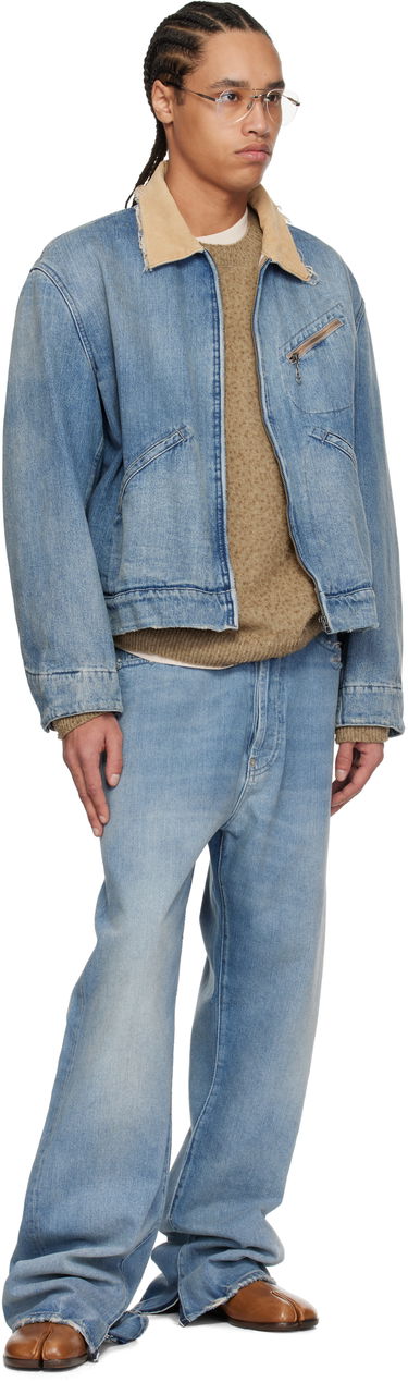 Bunda Maison Margiela Maison Margiela Sports Denim Jacket Modrá | S50AM0636 S30383, 3