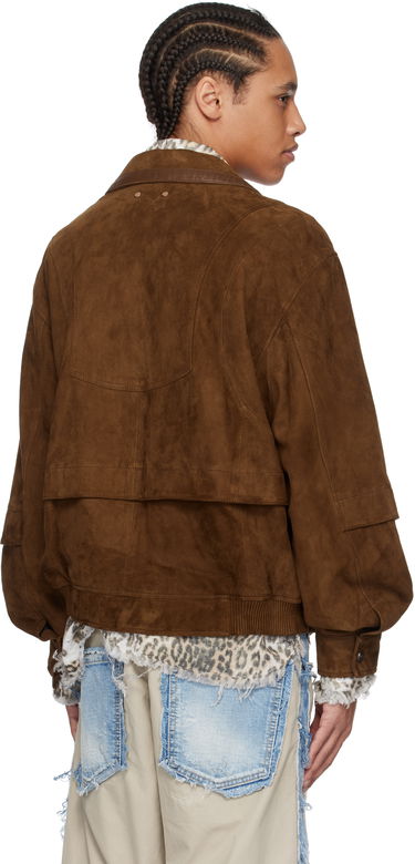 Bomber bunda Andersson Bell Andersson Bell Mikoos Suede Bomber Jacket Hnedá | awa673m, 2