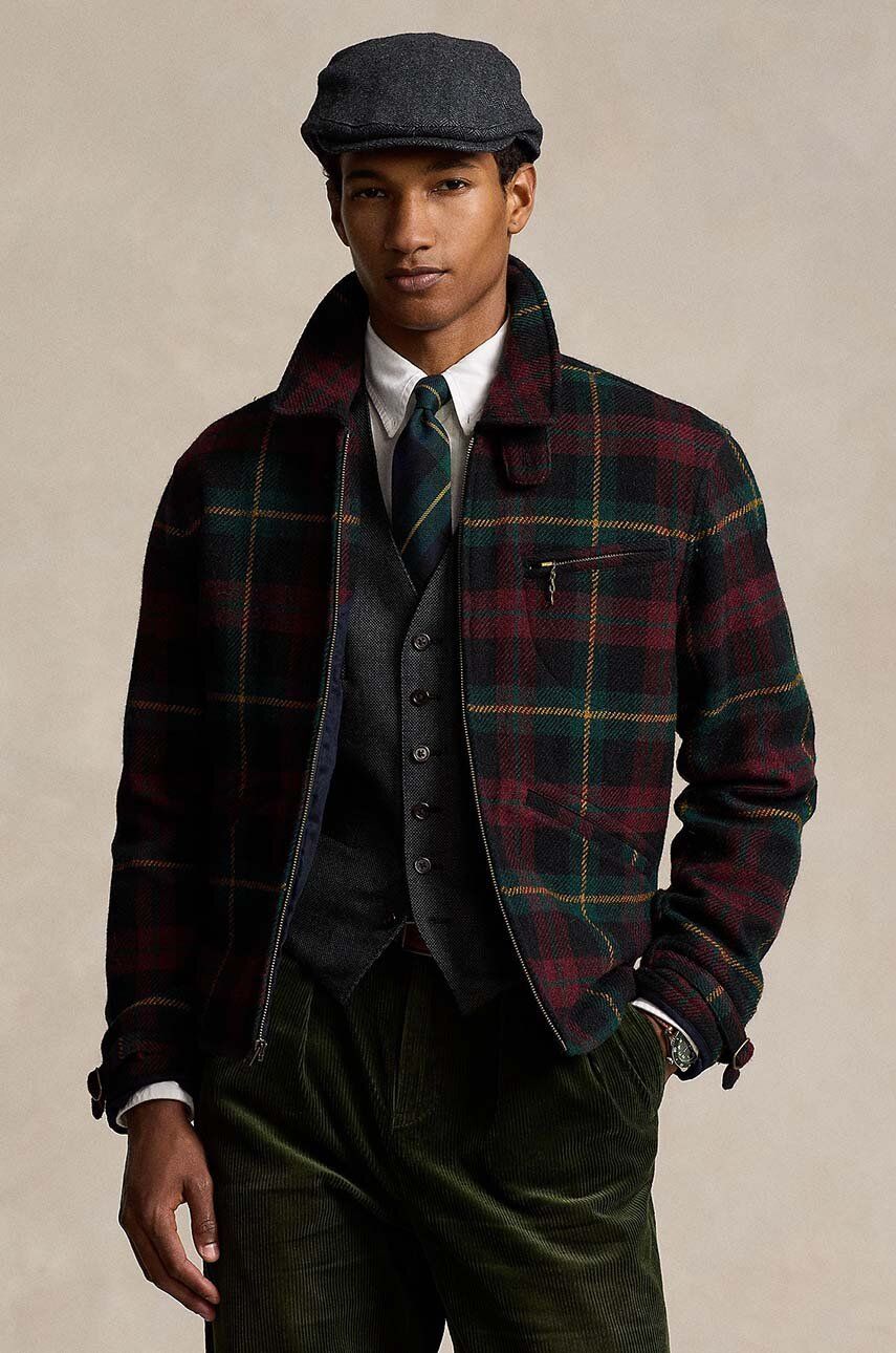 Klobúk Polo by Ralph Lauren Wool Plaid Jacket Rôznofarebný | 710850709, 0