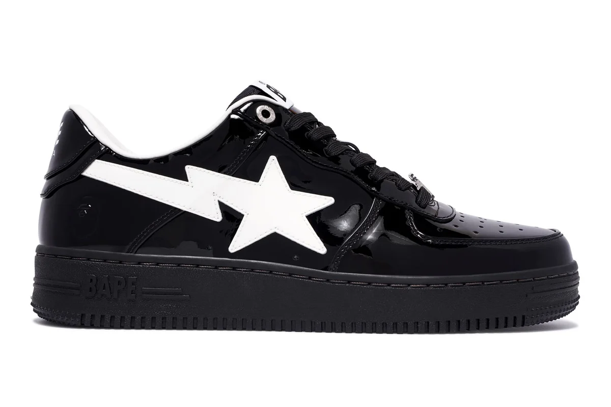 Tenisky a topánky BAPE Bape Sta #2 Black/White Čierna | 0ZXSHM191302M-BLK, 0