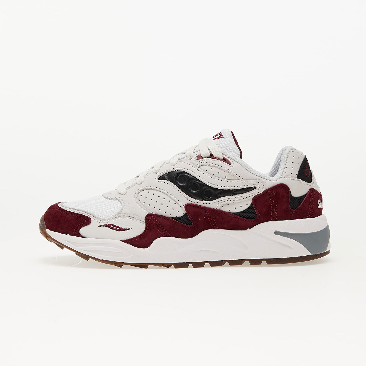 Tenisky a topánky Saucony Grid Shadow 2 Cream/ Red Vínová | S70773-2, 0