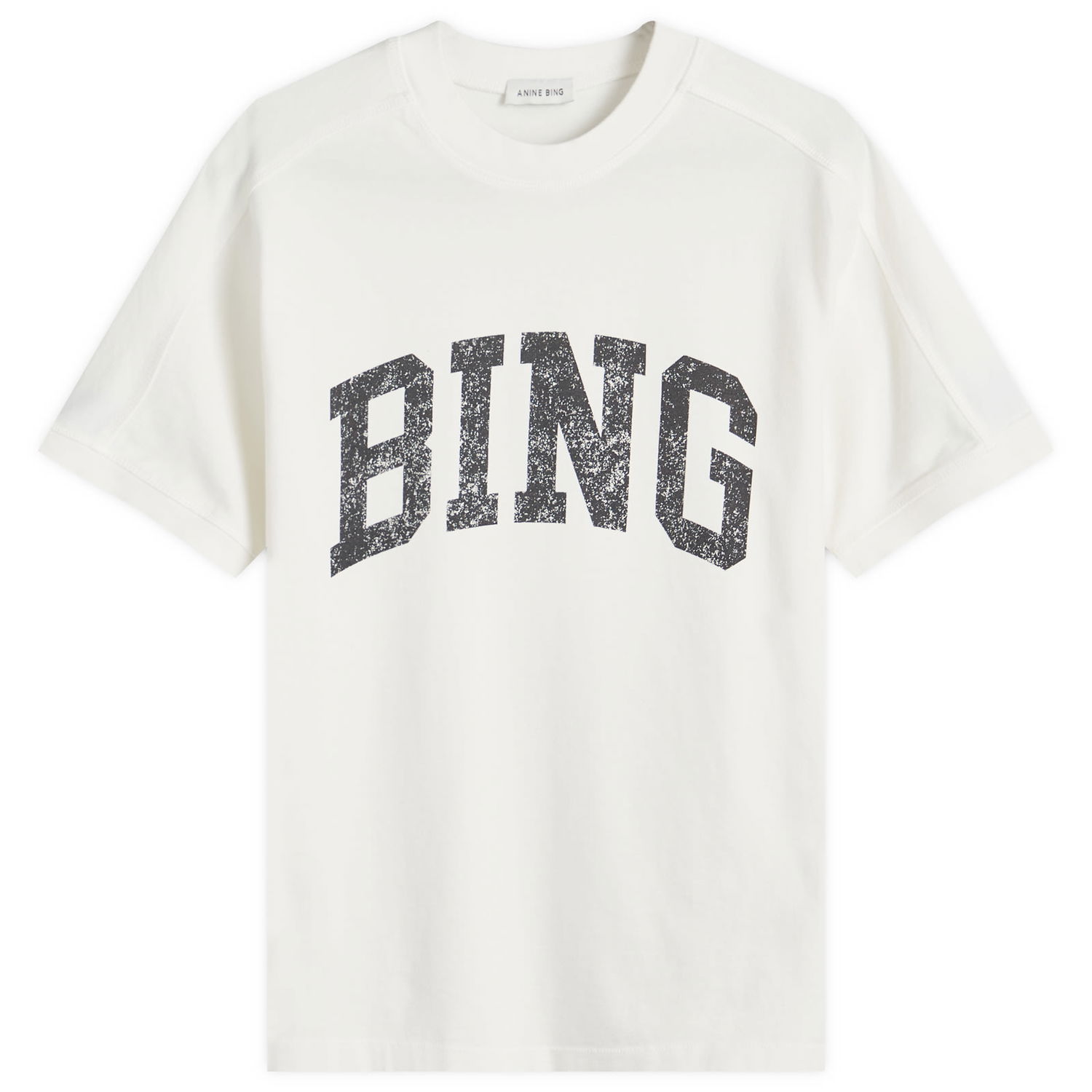 Tričko Anine Bing Jaylin Ivory T-shirt Biela | A-08-10092-IVY1, 1