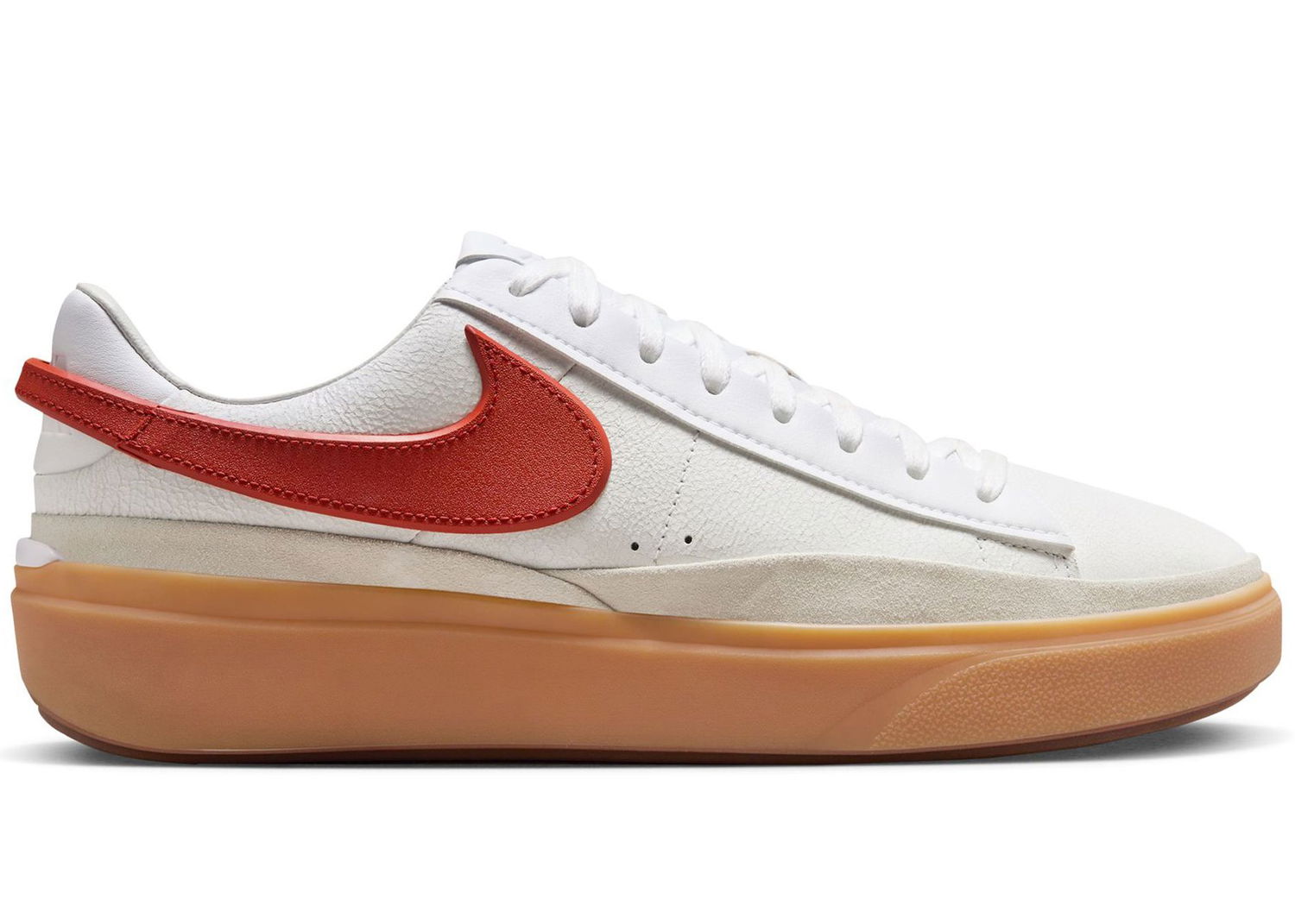 Tenisky a topánky Nike Blazer Phantom Low White Dragon Red Gum Šedá | FN5820-100, 0