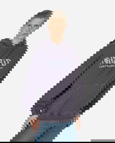 Mikina Neighborhood Pigment Dyed Hoodie Fialová | 232FPNH-CSM07 PU, 0