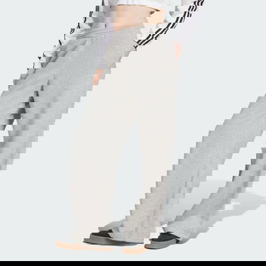 Tepláky adidas Performance Wide Leg Fleece Sweatpants Šedá | JN3028, 3