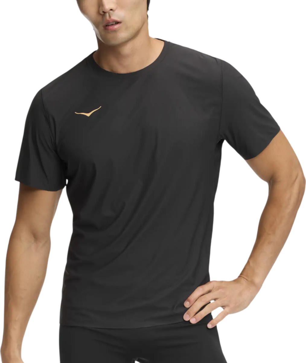 Tričko Hoka One One Short Sleeve T-Shirt Airolite 2.0 Čierna | 1175771-bkgd, 0