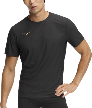 Tričko Hoka One One Short Sleeve T-Shirt Airolite 2.0 Čierna | 1175771-bkgd, 0