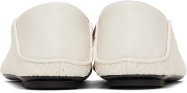 Starostlivosť o obuv Bottega Veneta Bottega Veneta Adamo Woven Slippers Biela | 807010 V4VE0, 1