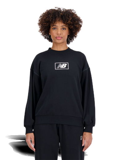 Mikina New Balance Hoodie Čierna | WT33514BK