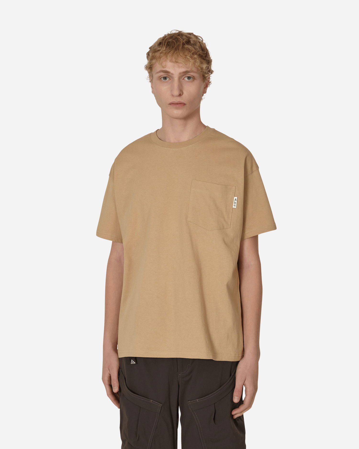 Tričko Advisory Board Crystals Abc. 123. Pocket T-Shirt Béžová | ABC123SST100 004, 0