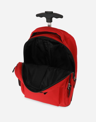 Batoh Dolce & Gabbana Dolce & Gabbana Nylon Trolley Backpack Červená | EM0129AK44180303, 3