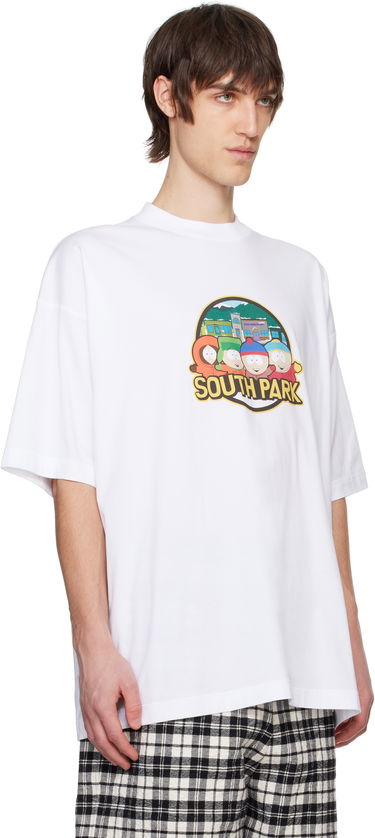 Tričko VETEMENTS Vetements 'South Park' Oversized T-Shirt Biela | UA66TR610W, 1