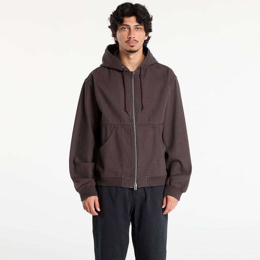 Bunda GRAMICCI Gramicci El Cap Canvas Hooded Jacket Hnedá | G5FM-J002 UMBER